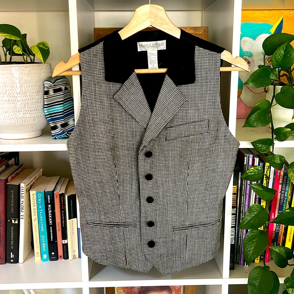 Vintage wool vest